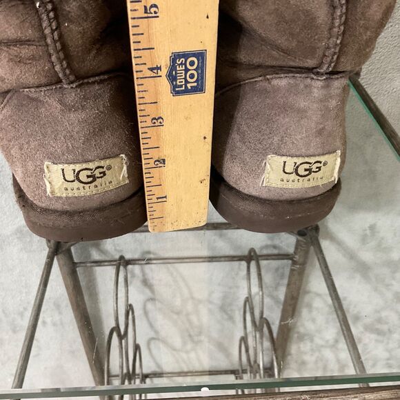 UGG Australia Women's Classic Tall Sheepskin Boots Brown Size 8 Style 5815 * - Picture 3 of 13